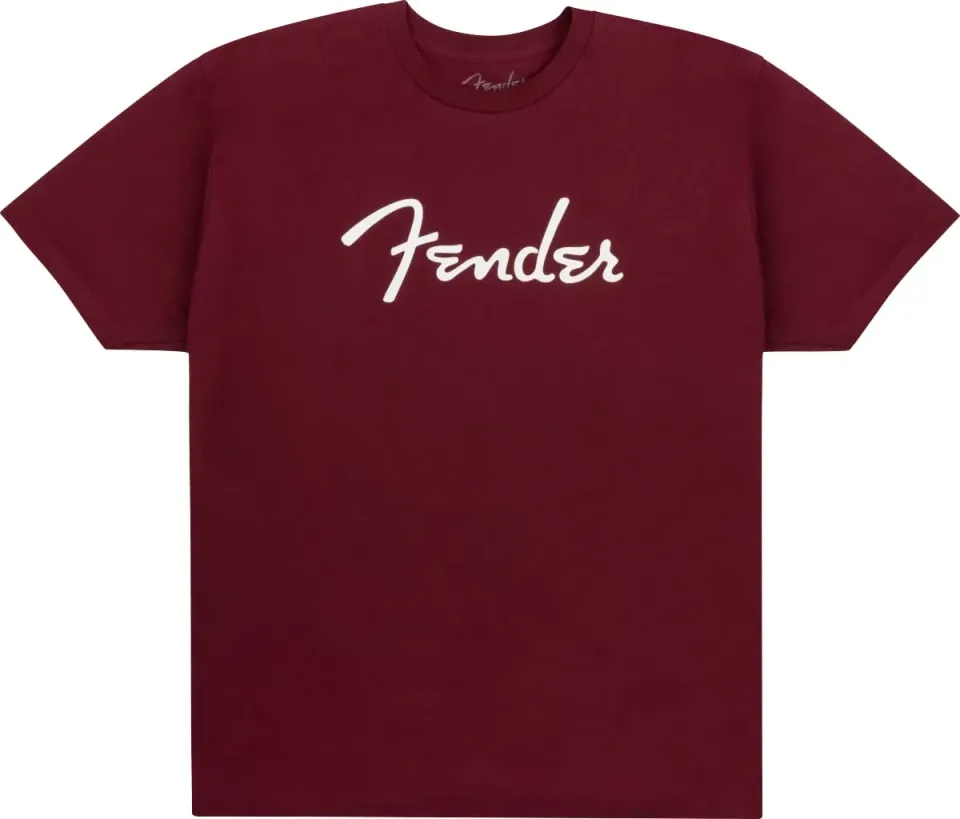 Fender Spaghetti Logo Maglietta M manica corta nera