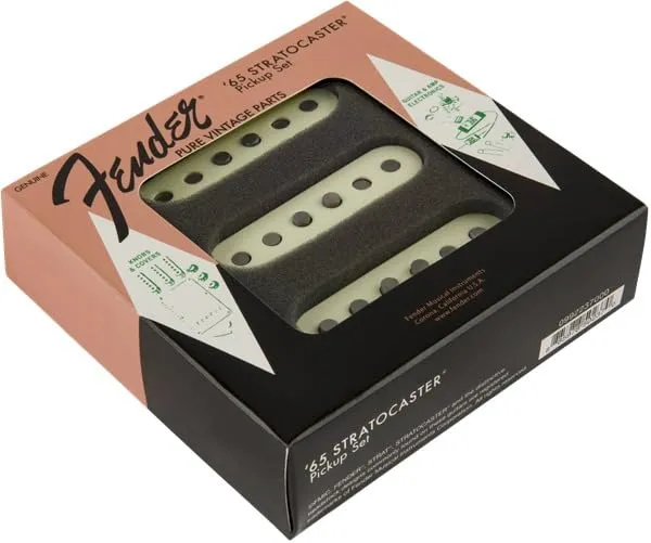 Fender Pure Vintage 65 pickup Stratocaster set 3 pezzi