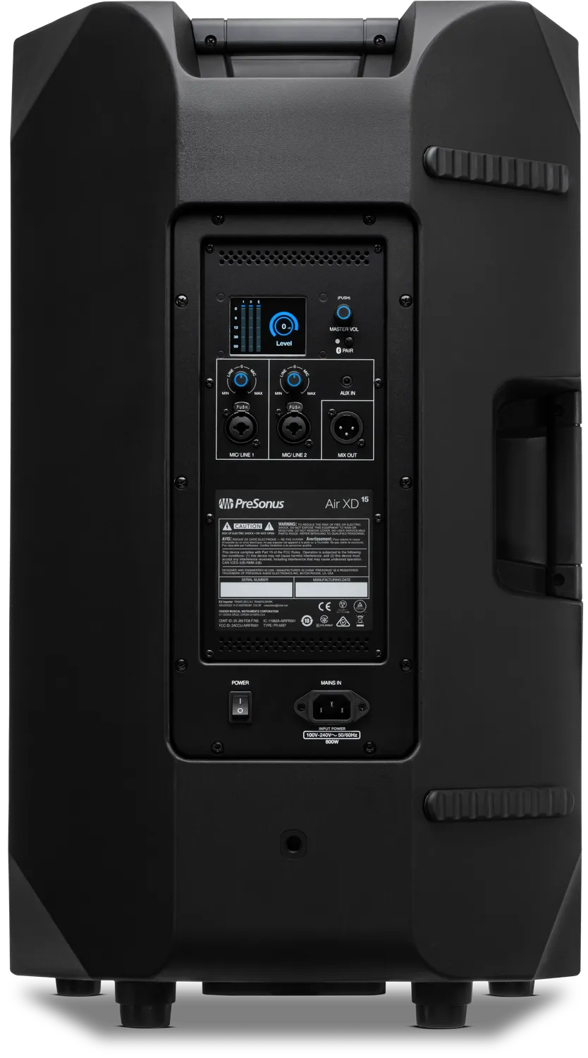 PreSonus AIR XD 15 cassa attiva 15" 1500W Bluetooth
