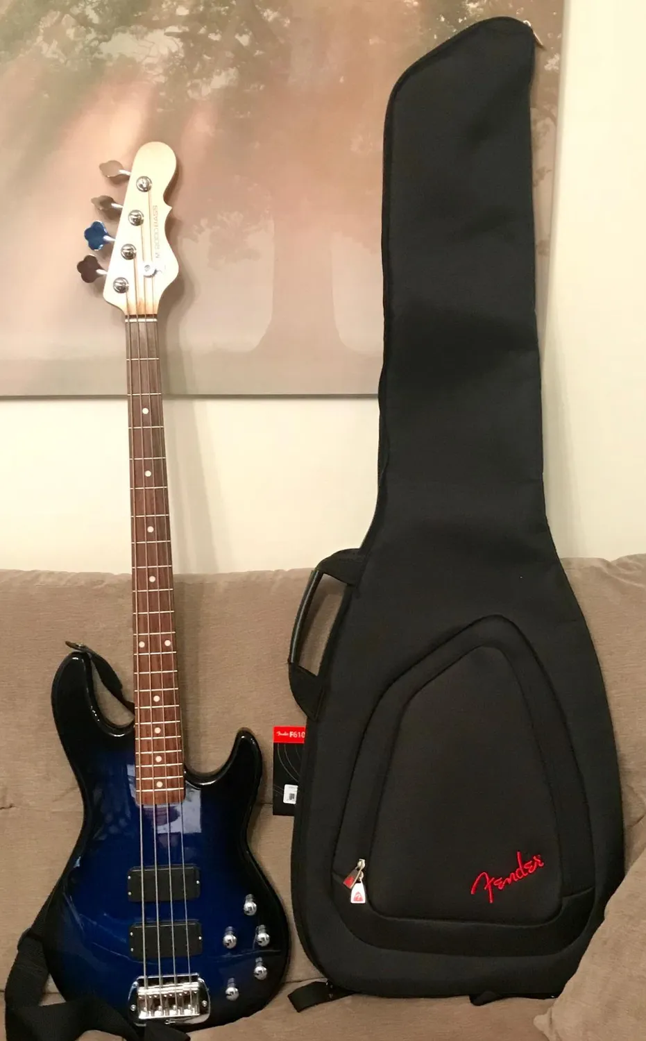 Fender FB610 Borsa Basso Elettrico Imbottita 10mm