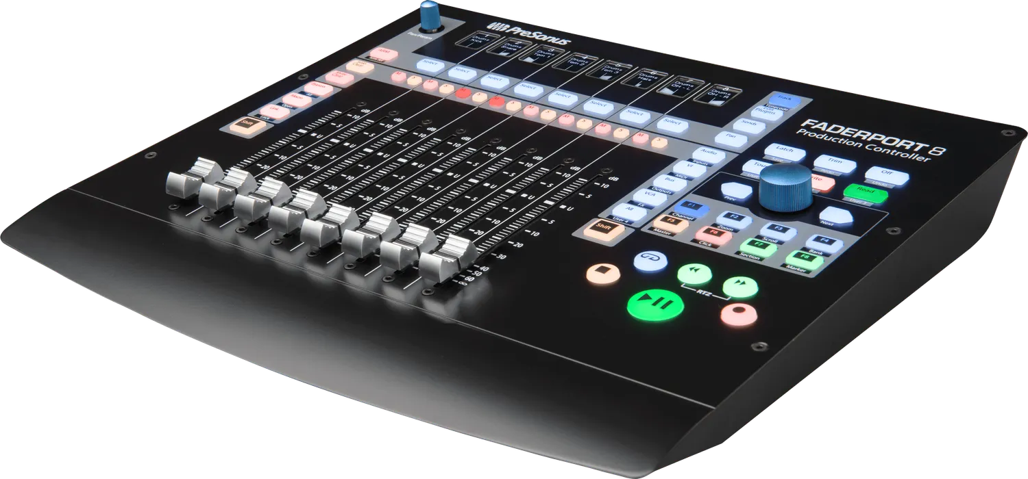 PreSonus FaderPort 8 controller DAW motorizzato
