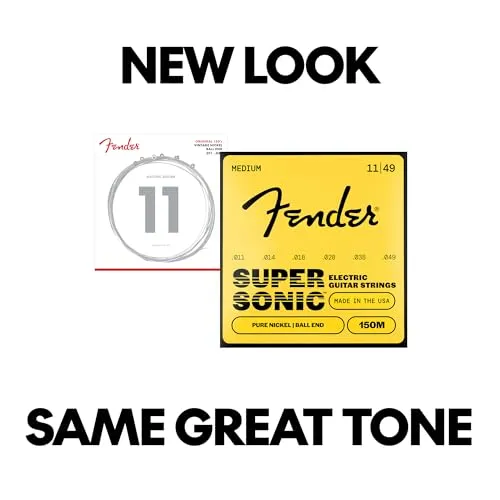 Fender 150M corde chitarra elettrica pure nickel 11-49