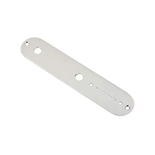 Fender Vintage Tele placca 2 fori chrome acciaio