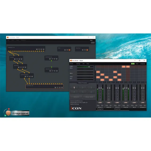 iCON ProDriver 4 host plugin audio hardware USB