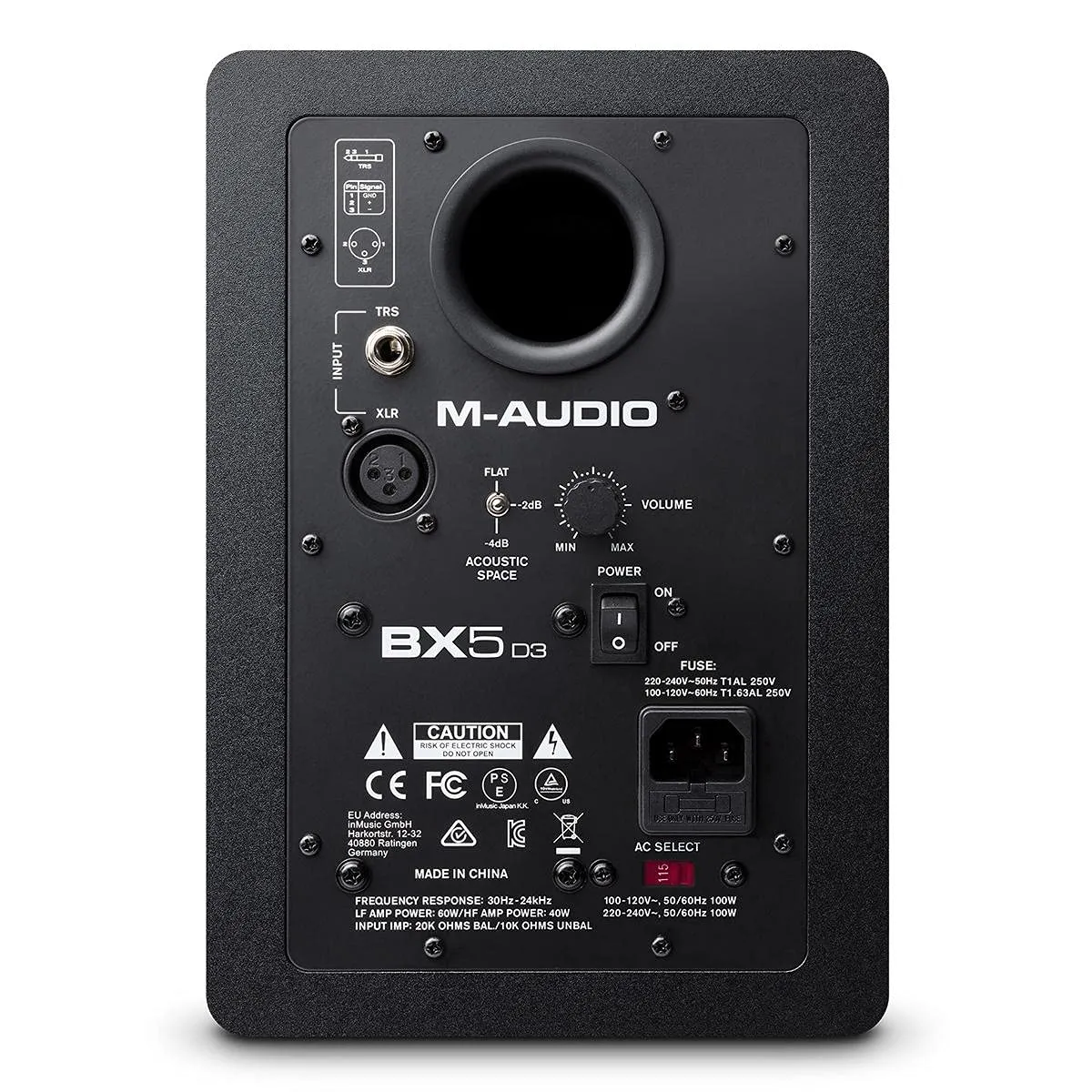 M-Audio BX5 D3 monitor studio attivo 5" 100W