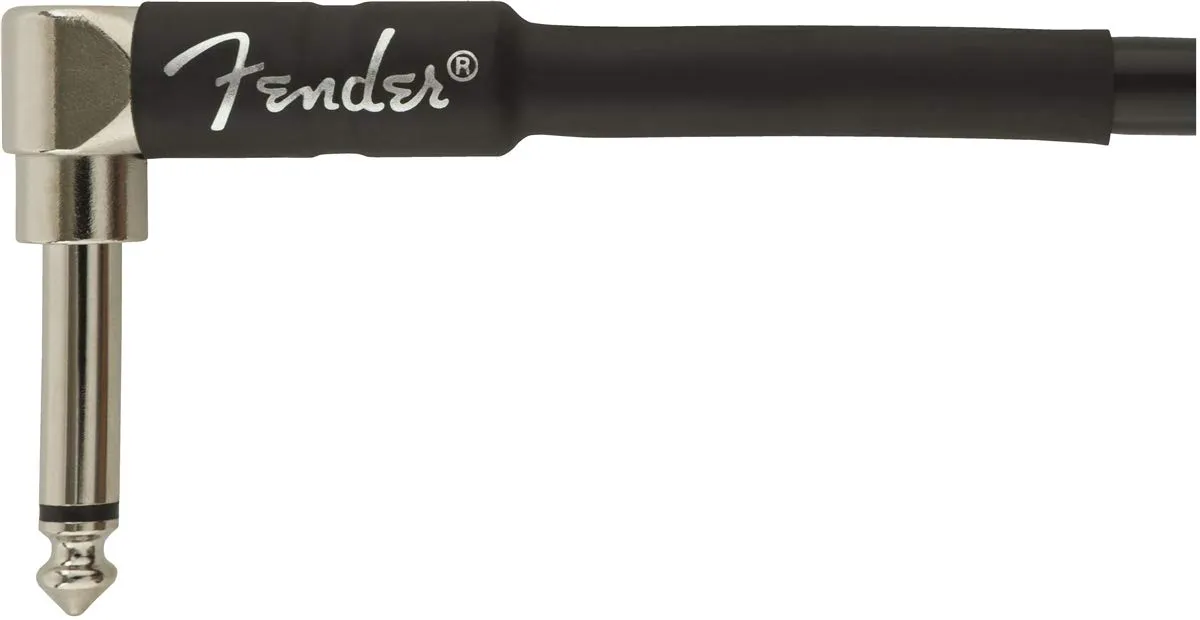Fender Professional Cavo chitarra 3m dritto-angolato nero