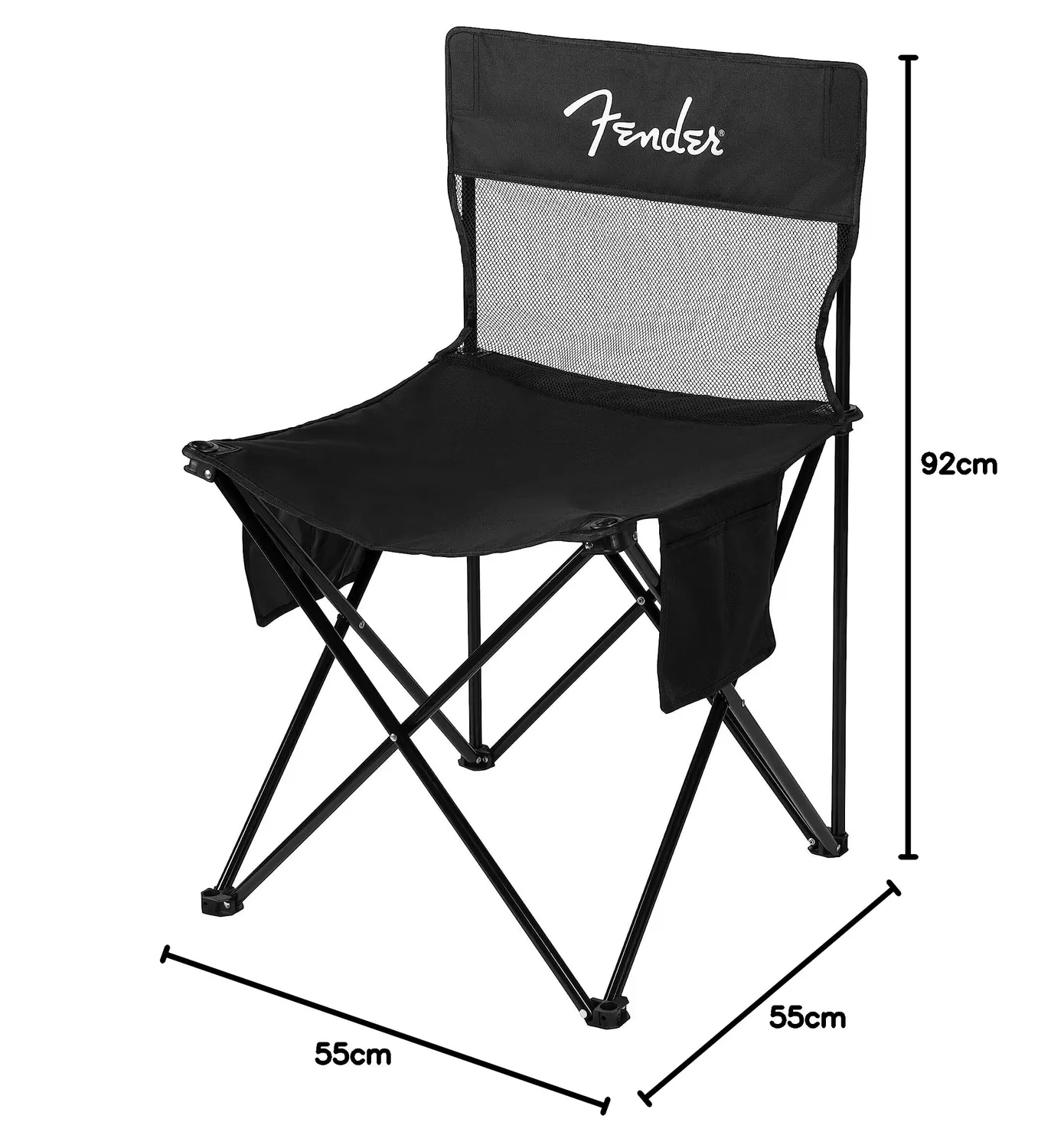 Fender Festival Stand sedia con supporto chitarra pieghevole