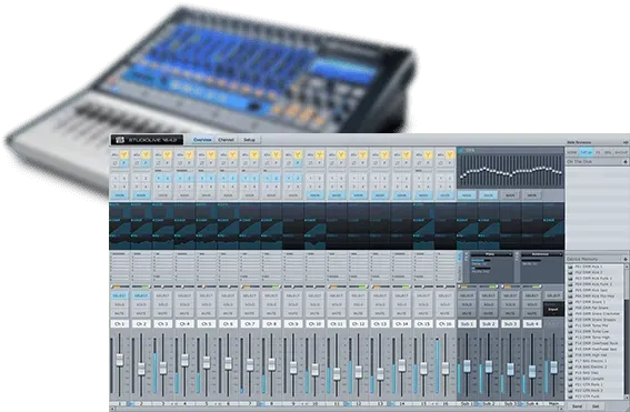 PreSonus Virtual StudioLive Software Controllo Mixer