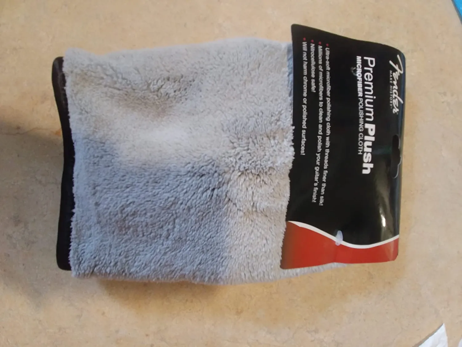 Fender Premium Plush Microfiber panno chitarra senza pelucchi