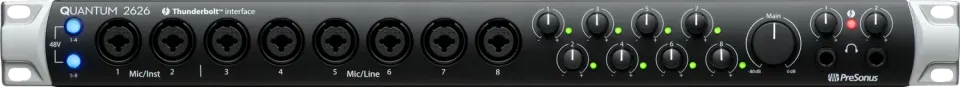 PreSonus Quantum 2626 interfaccia audio Thunderbolt 26x26