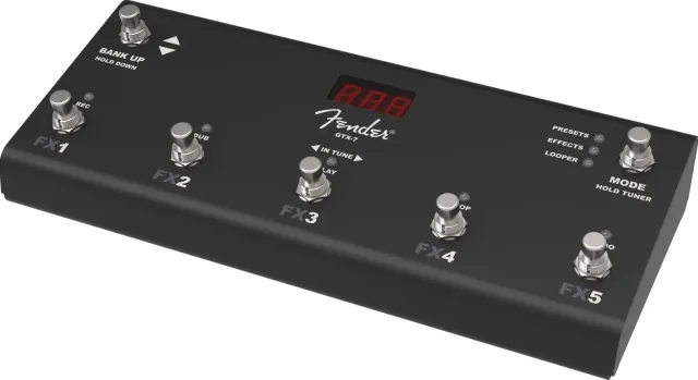 Fender GTX-7 Pedaliera Footswitch Mustang GTX 7 Tasti
