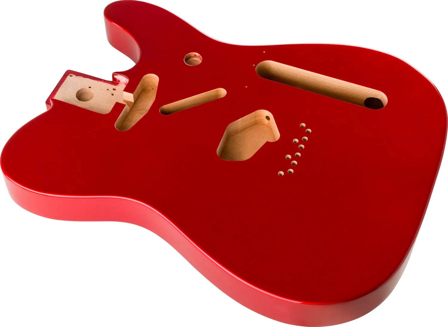 Fender Classic 60s Telecaster Corpo Ontano Rosso Lucido