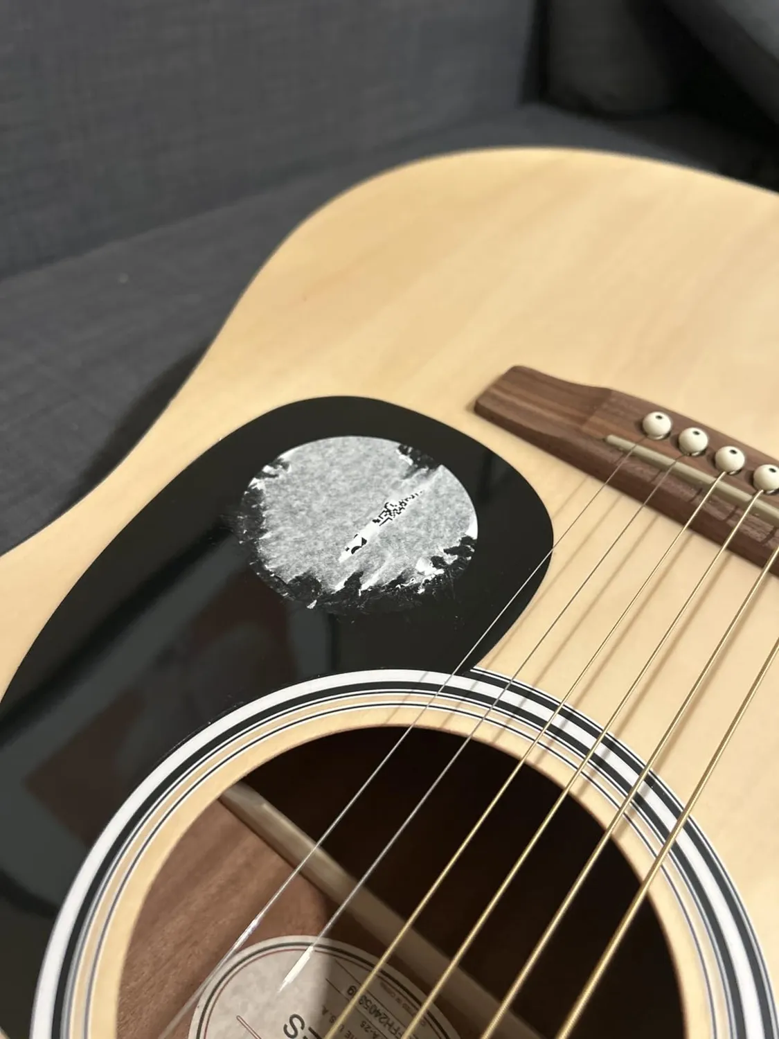 Fender FA-25 chitarra acustica dreadnought Natural destrimani