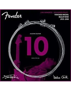 Fender Hendrix Voodoo Child Corde Elettrica 10-38 Testa Sferica