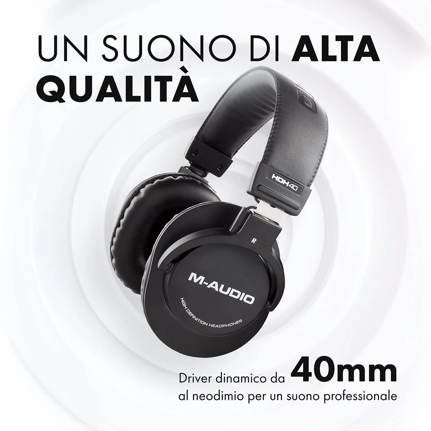 M-Audio HDH40 cuffie over-ear chiuse 32 ohm