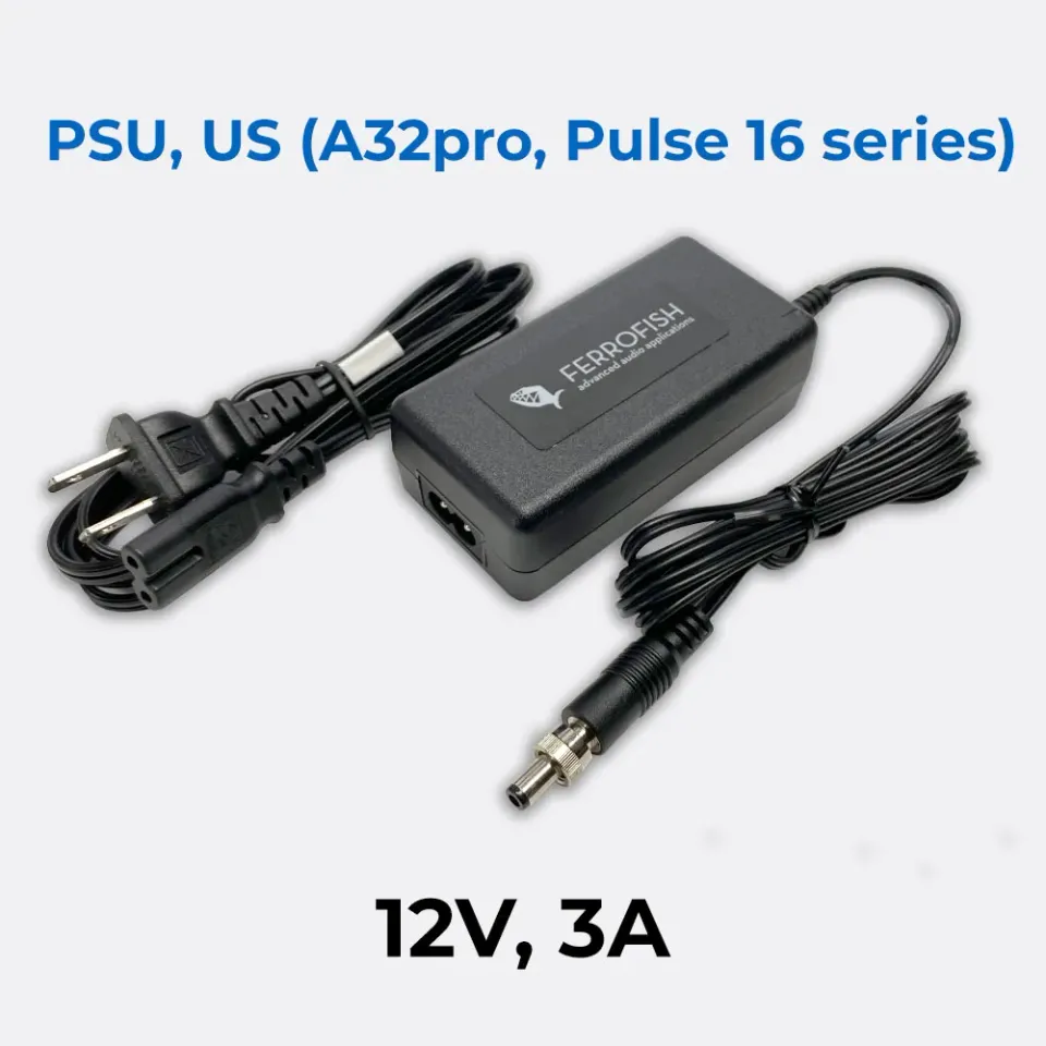 Ferrofish A32 PSU alimentatore 12V per A32pro spina USA