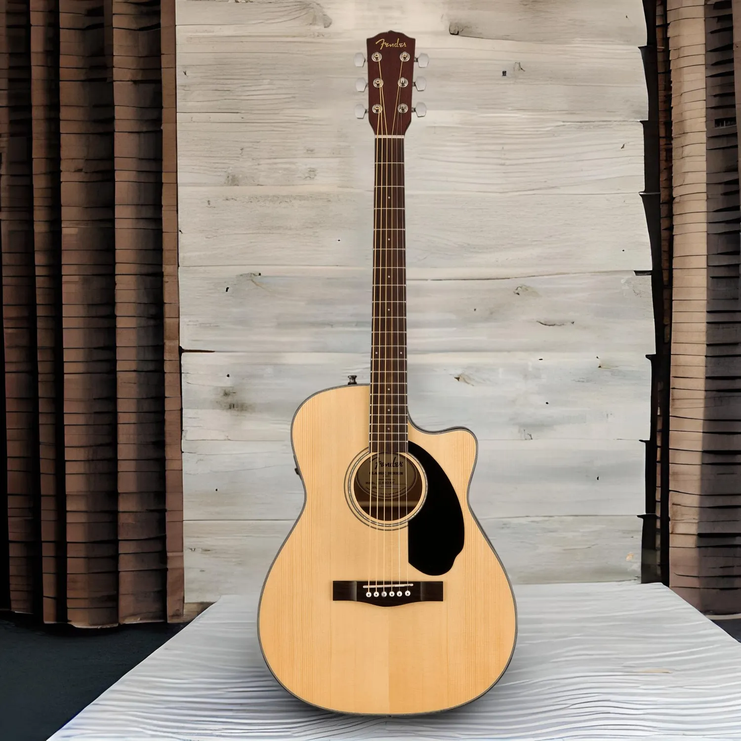Fender CC-60SCE chitarra elettroacustica natural concerto