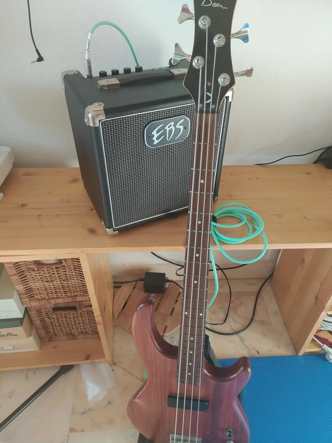 Fender Original cavo chitarra jack 4,5m blu dafne