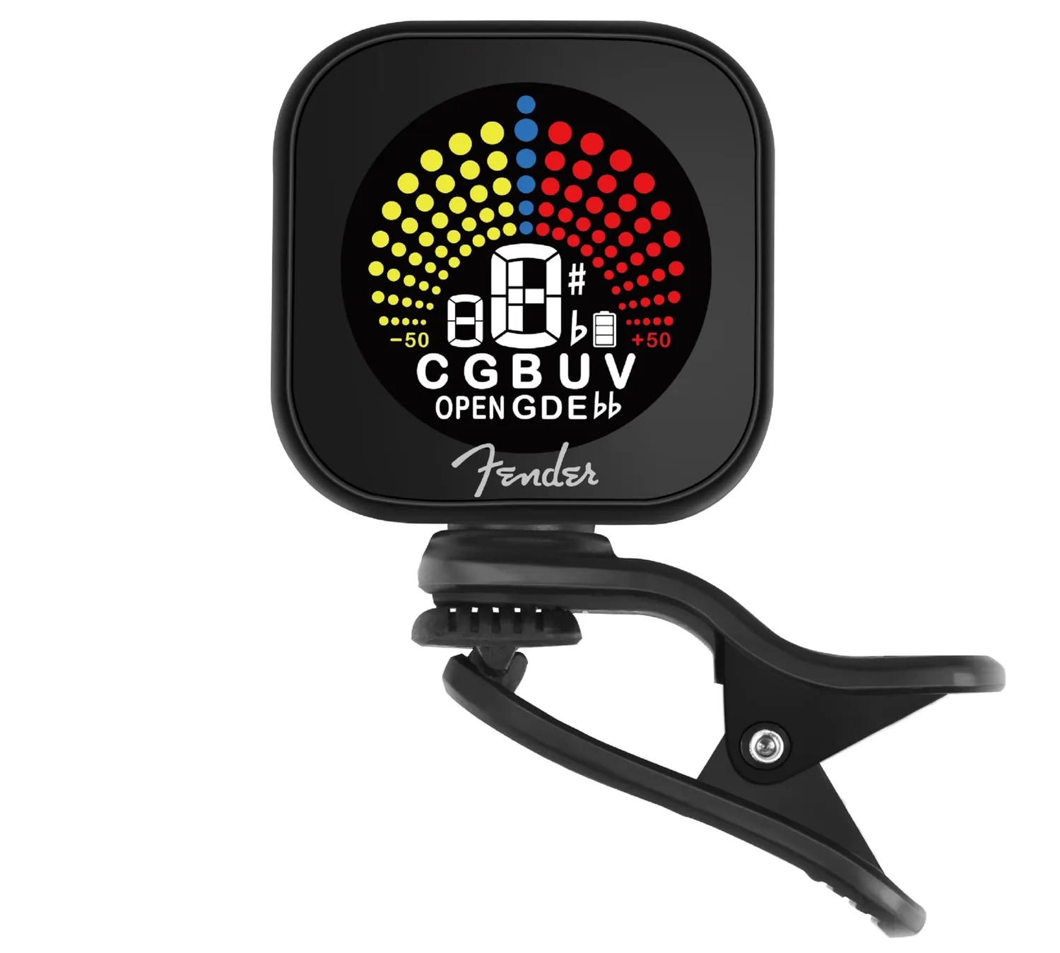 Fender Flash 2.0 accordatore clip-on ricaricabile cromatico