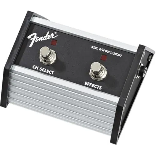 Fender Footswitch 2 Pulsanti FM65DSP pedale cambio canale