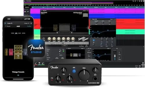 Fender AudioBox GO scheda audio USB-C 24bit/96kHz 2x2