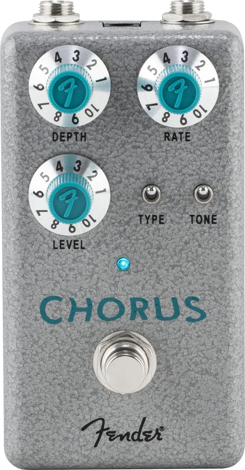 Fender Hammertone Chorus pedale chitarra true bypass