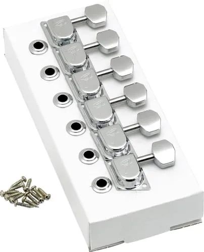 Fender 70's F meccaniche chitarra cromo set 6 14:1