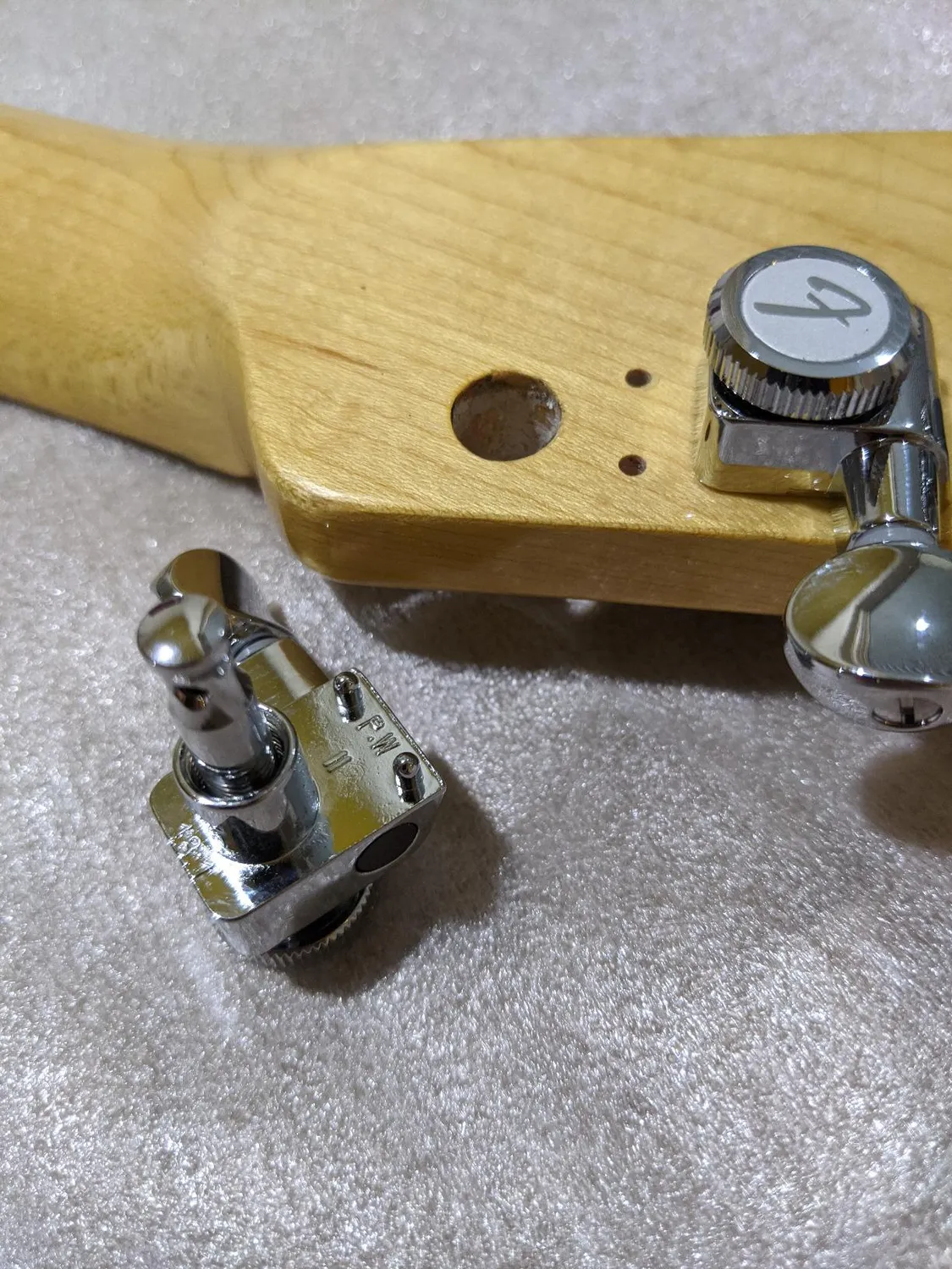 Fender Locking Tuners Meccaniche Vintage Chrome Strat Tele