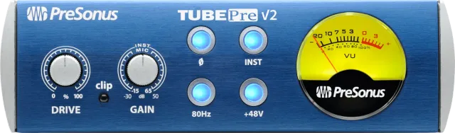 PreSonus TubePre V2 preamplificatore valvolare mono con DI