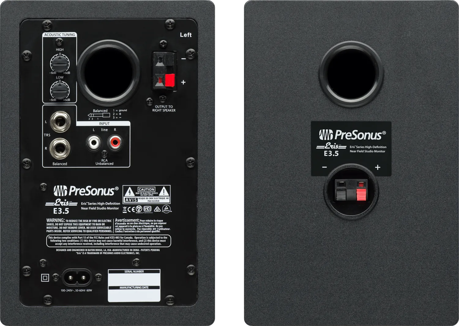PreSonus Eris E3.5 monitor da studio 3,5"