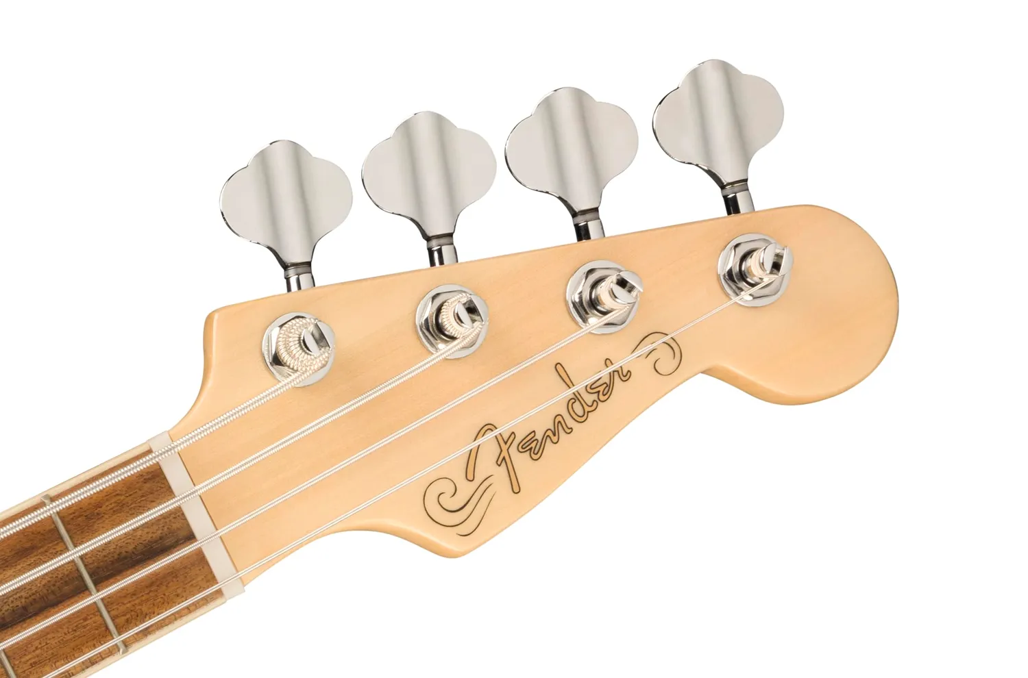 Fender Fullerton Precision Bass Uke bianco 4 corde