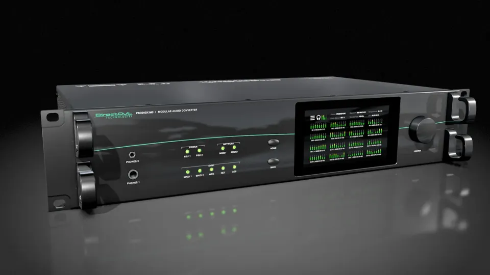 DirectOut Prodigy MC convertitore audio modulare AES67