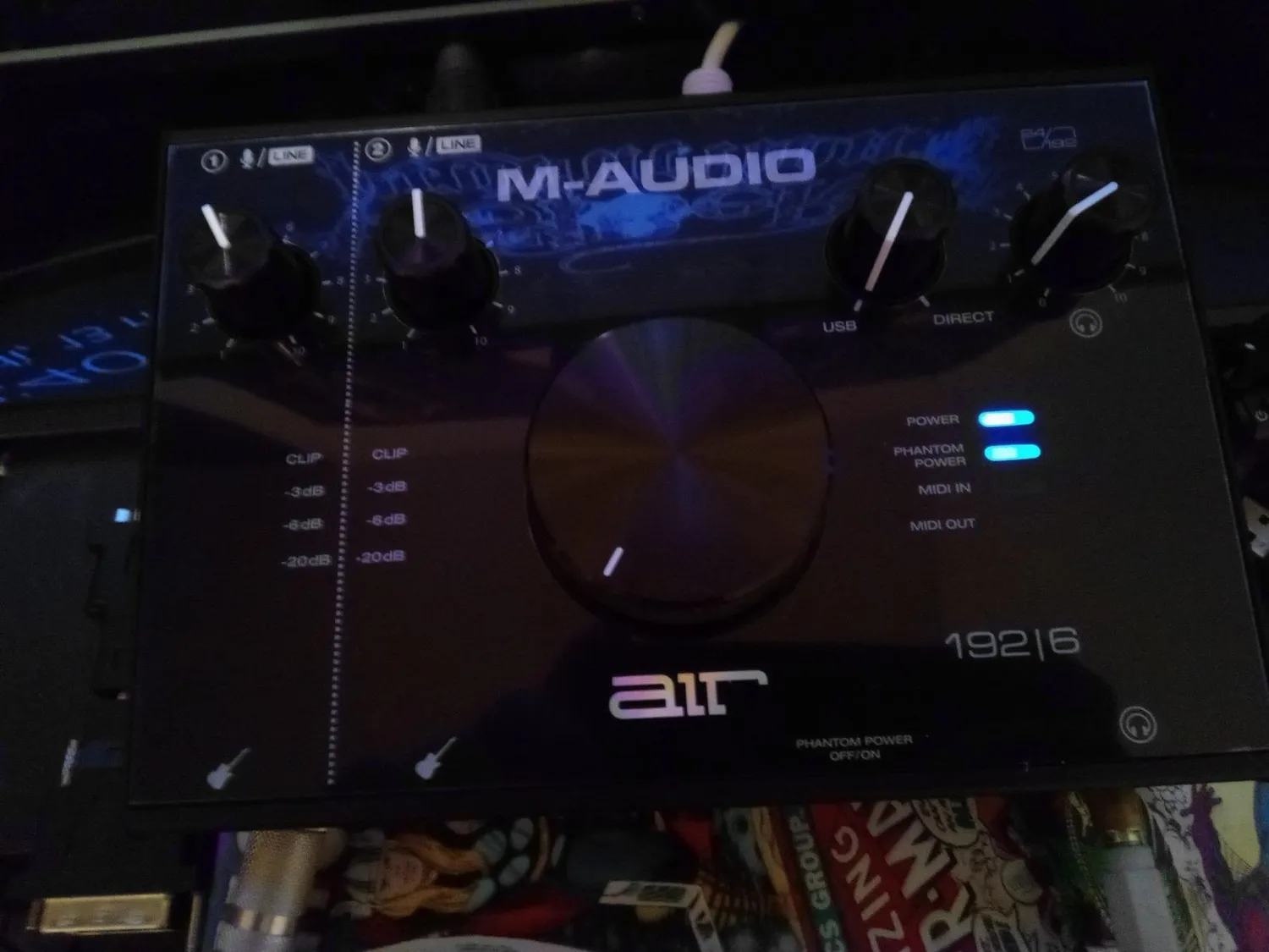 M-Audio AIR 192|6 scheda audio USB MIDI 24bit 2in