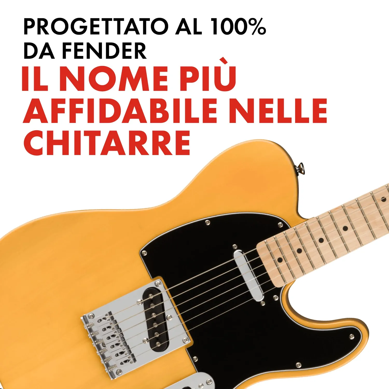 Squier Affinity Telecaster chitarra elettrica Butterscotch Blonde