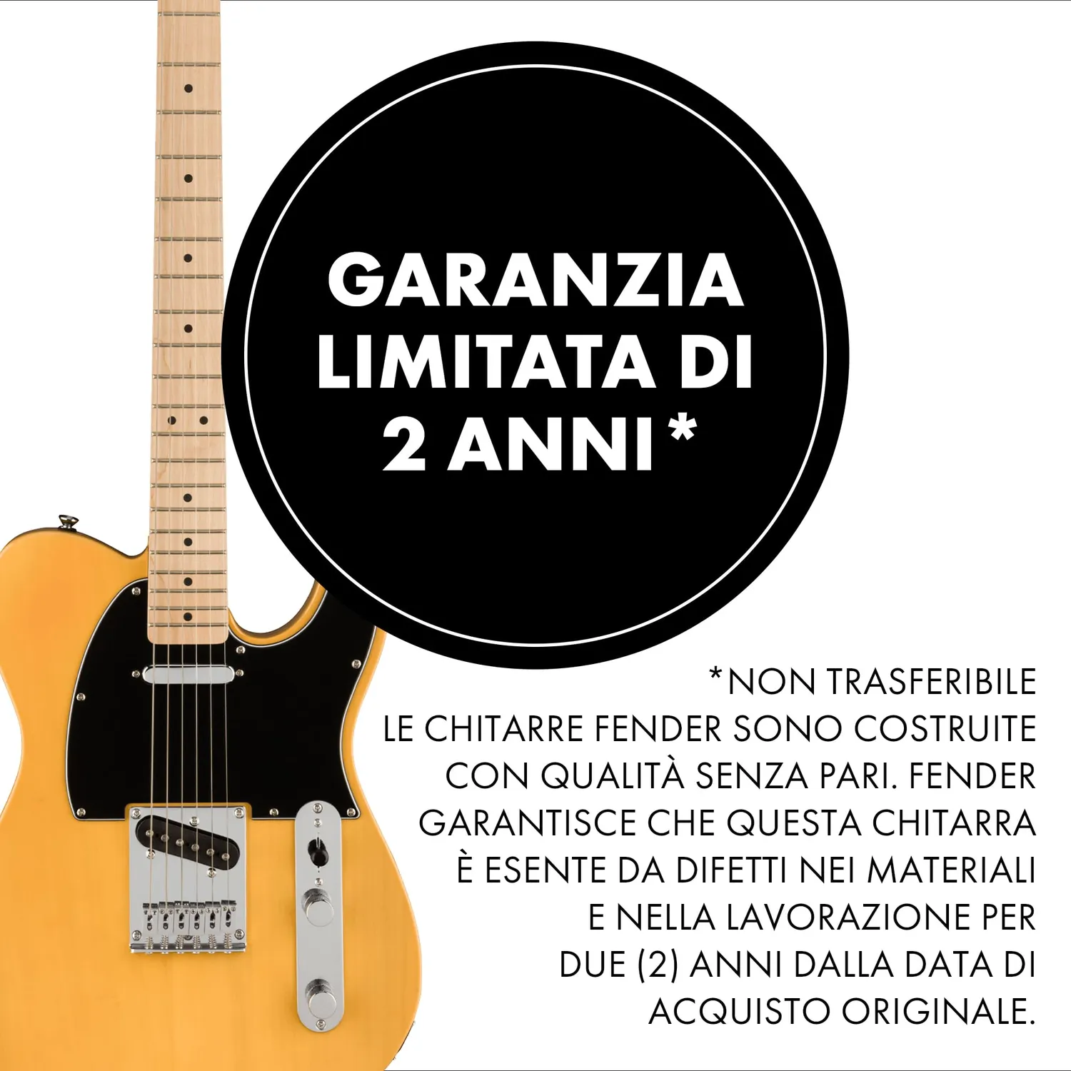 Squier Affinity Telecaster chitarra elettrica Butterscotch Blonde