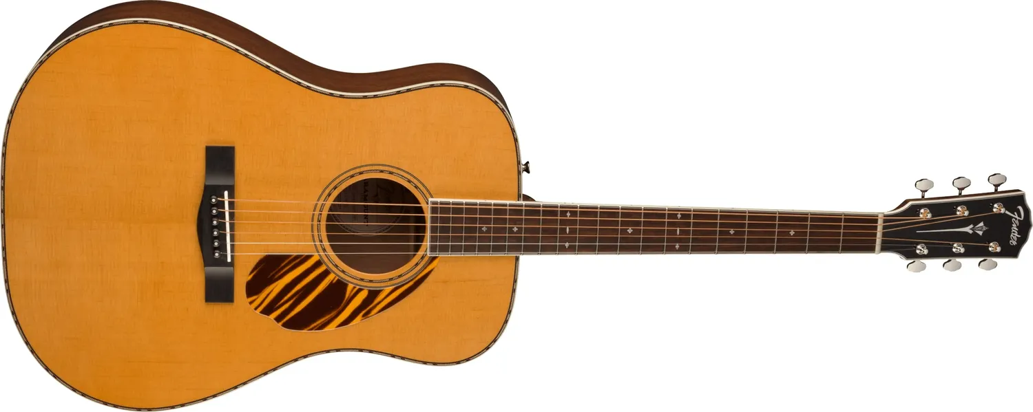 Fender PD-220E Paramount dreadnought naturale