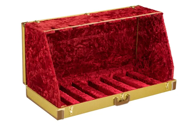 Fender Classic Rack Chitarre 7 Posti Tweed pieghevole supporto multiplo