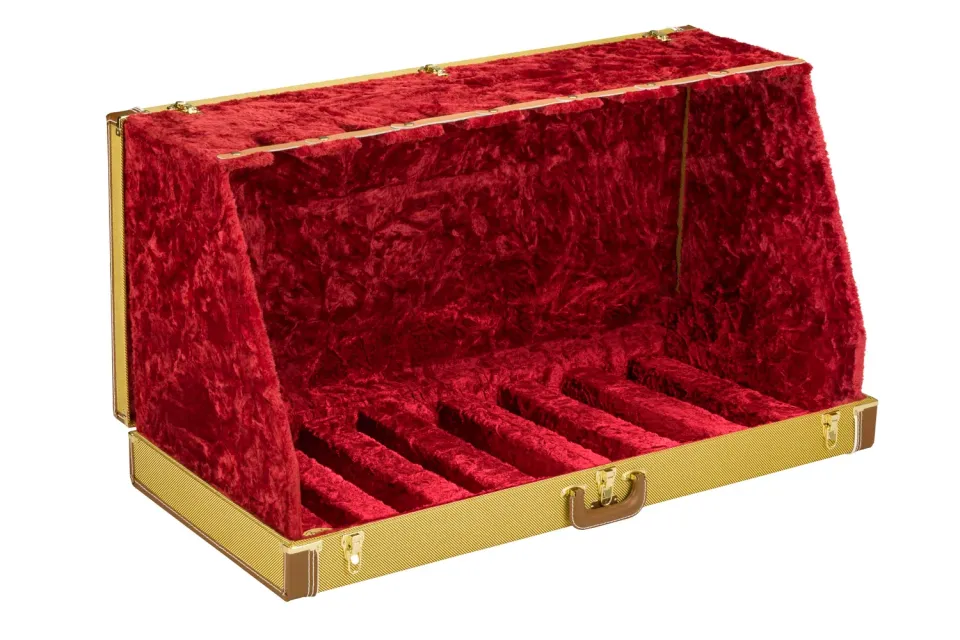 Fender Classic Rack Chitarre 7 Posti Tweed pieghevole supporto multiplo