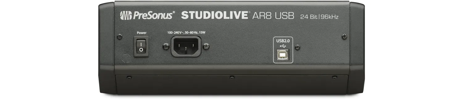 PreSonus StudioLive AR8 USB mixer 8 canali Bluetooth