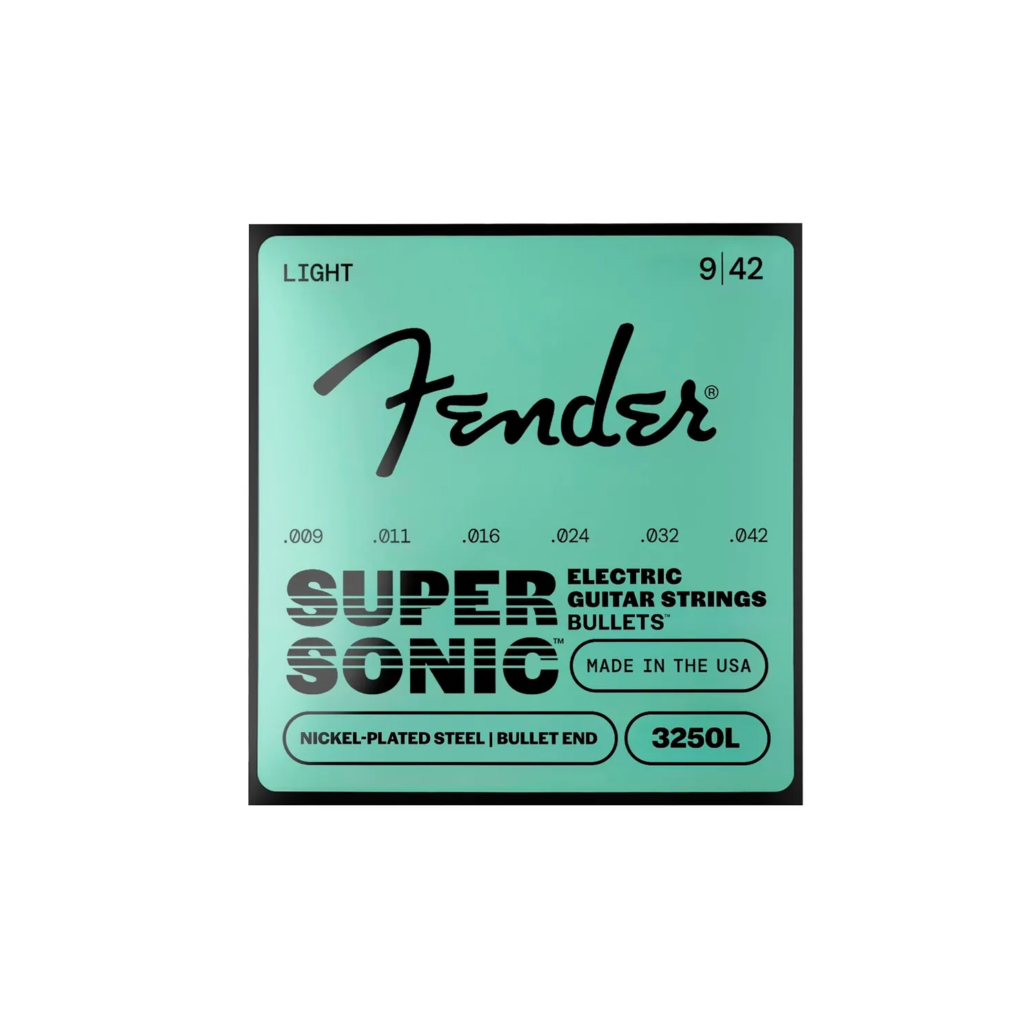 Fender Super Bullet 3250R corde chitarra 010-046 nichel