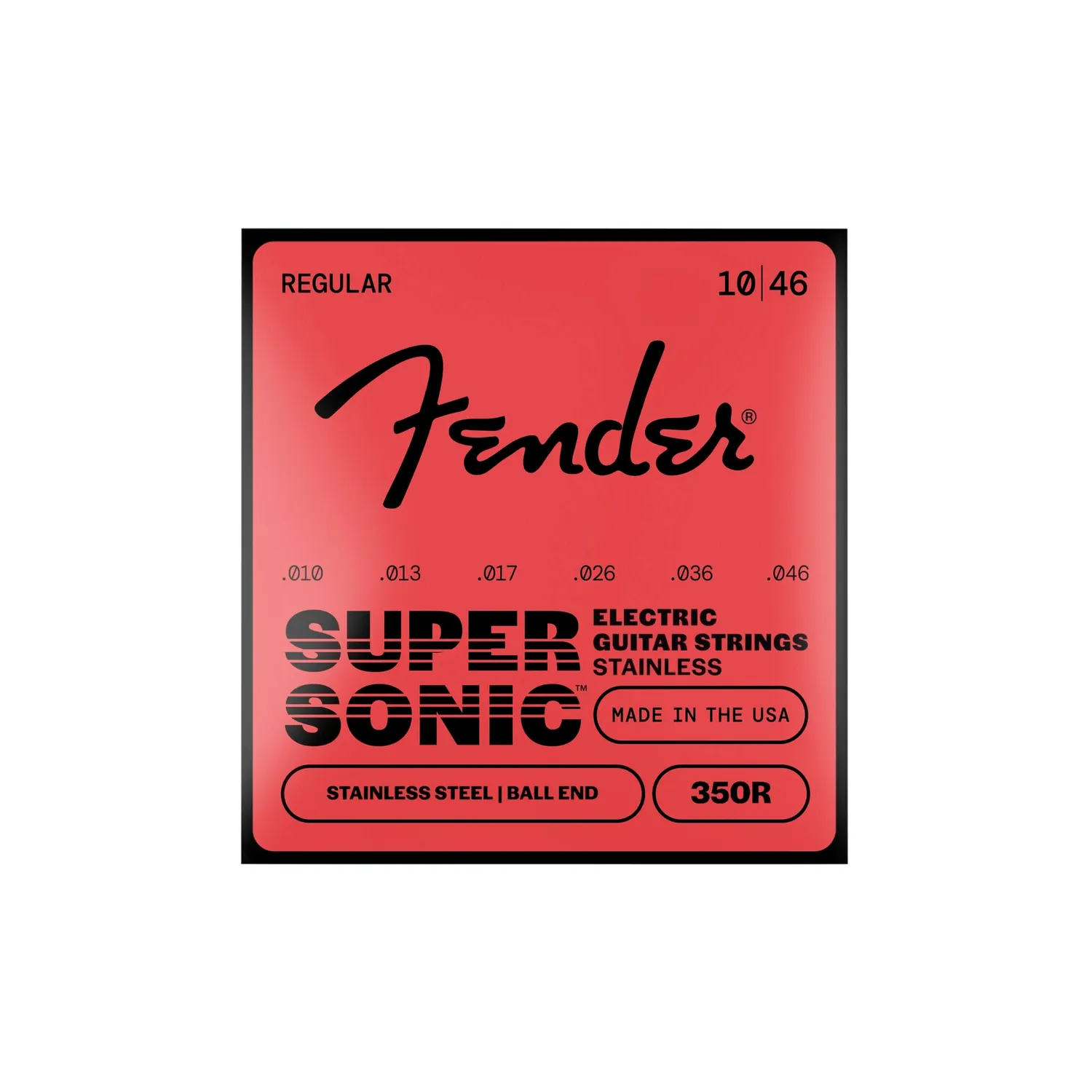 Fender SuperSonic 250R corde chitarra elettrica 10-46 nichel