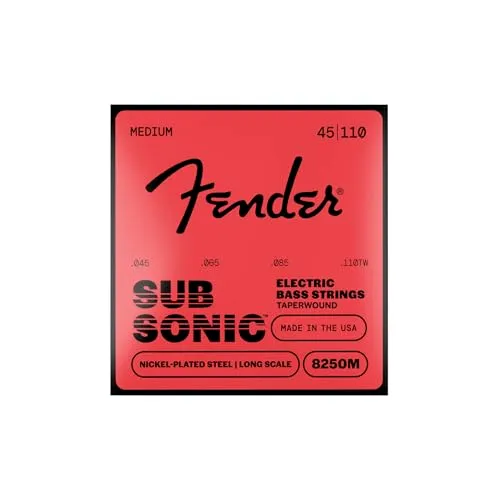Fender Super 8250M corde basso 4 corde nickel 40-110