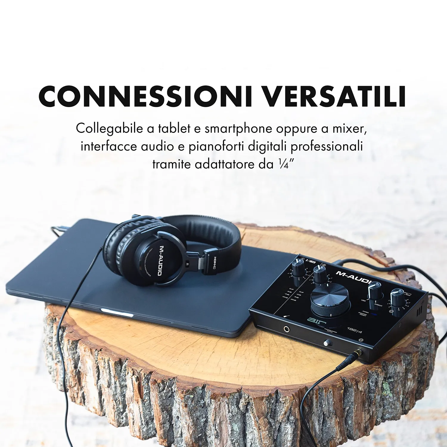 M-Audio HDH40 cuffie over-ear chiuse 32 ohm