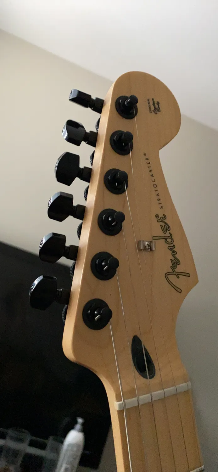 Fender Locking Tuners meccaniche nere 18:1 Strat Tele sfalsate
