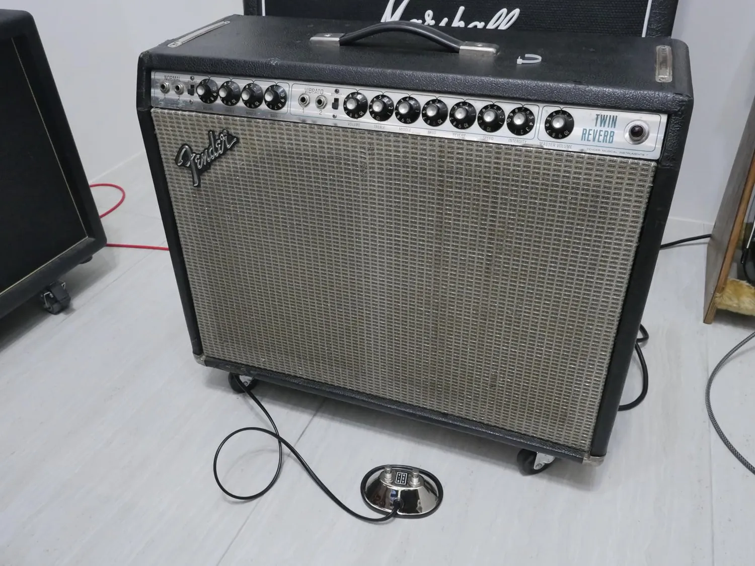 Fender Vintage-Style Footswitch 2 Tasti Interruttore RCA