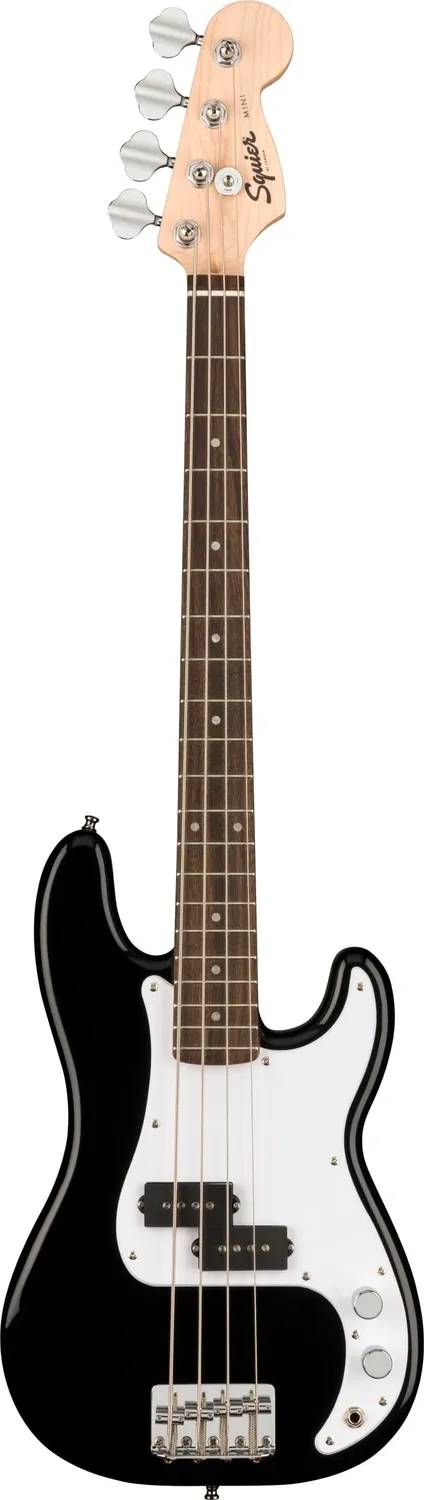Squier Mini Precision Bass basso elettrico 3/4 Sunburst scala corta