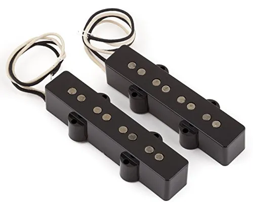 Fender Pure Vintage 74 Pickup Jazz Bass Nero Coppia