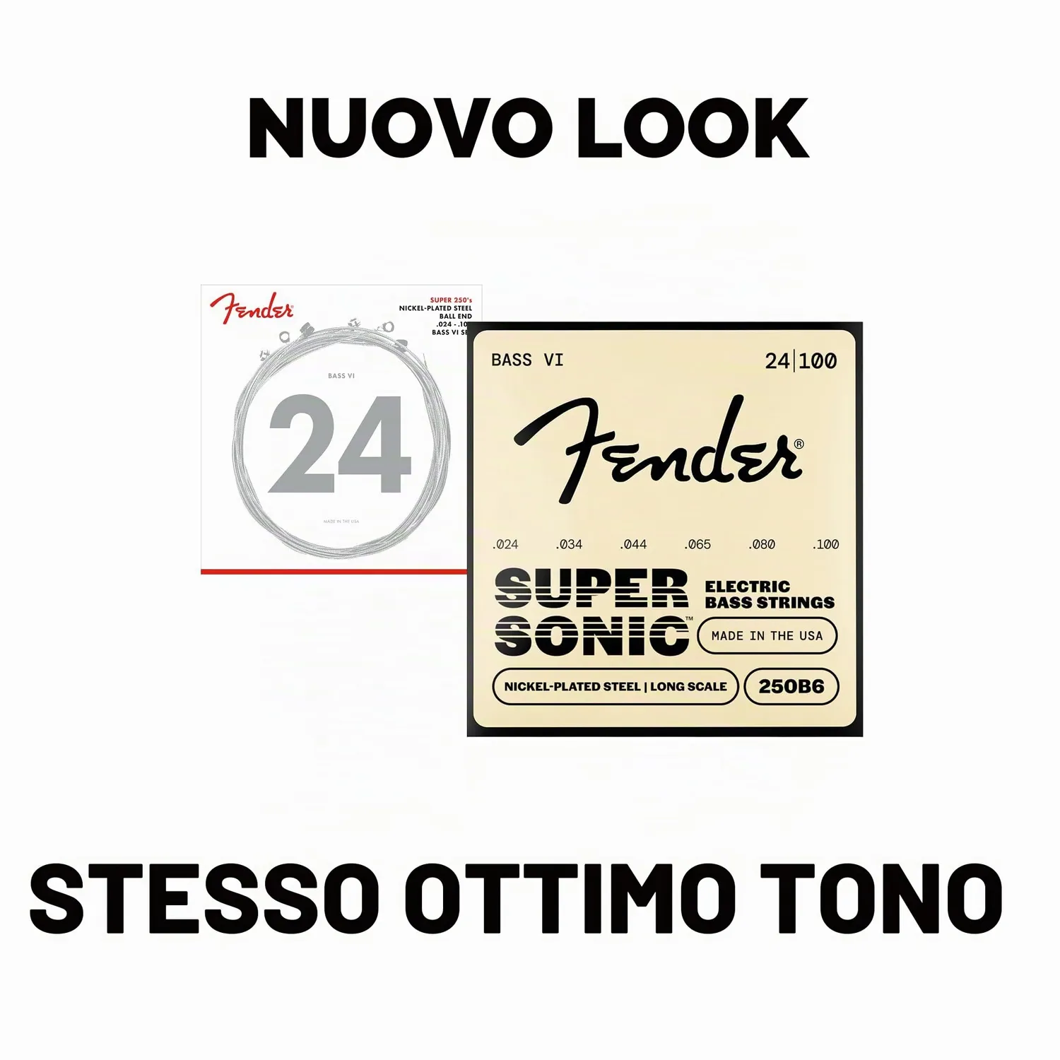 Fender Super 250B6 corde basso elettrico 6 corde 024/084