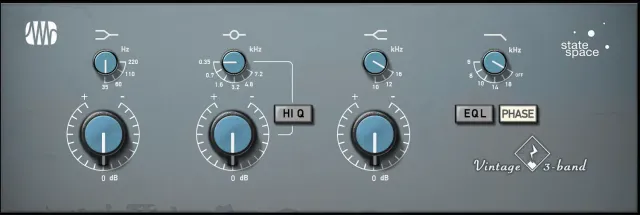 PreSonus Fat Channel Vintage 3-Band equalizzatore 3 bande