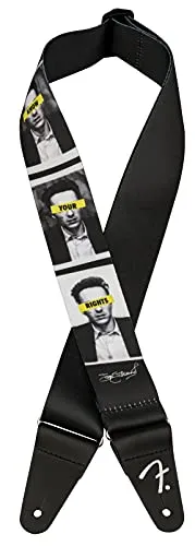 Fender Joe Strummer Tracolla Chitarra Know Your Rights Nero 5cm